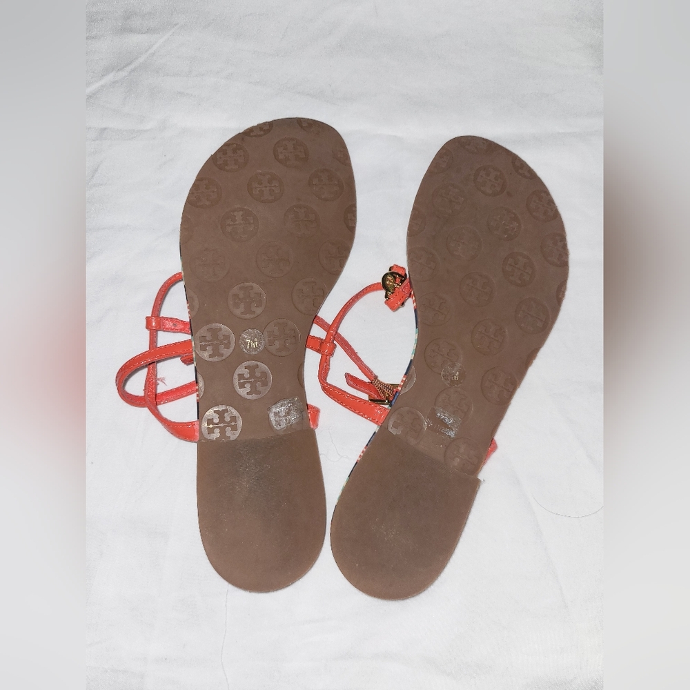 Tory Burch Sandals Used 7 - Picture 3 of 4